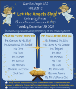 Save the Date – Christmas Concert at GNA